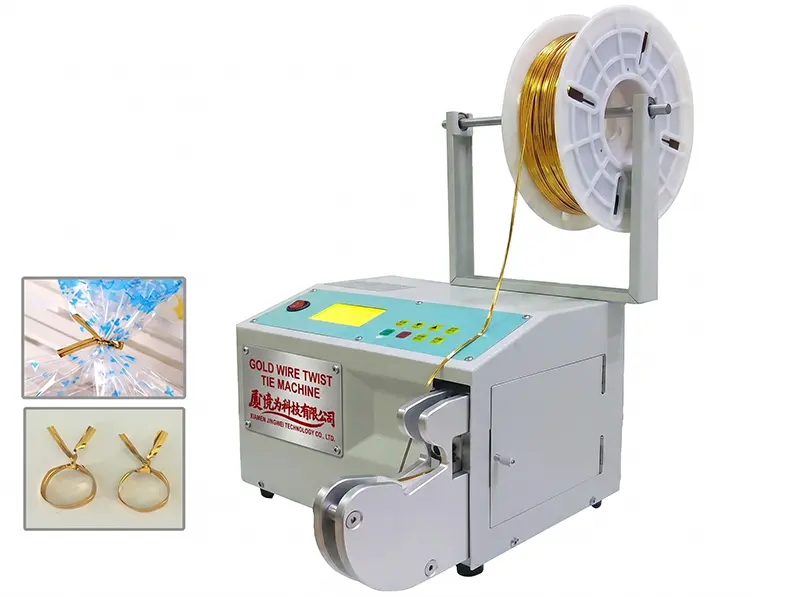 Máy Buộc Dây Vàng Tự Động WPM-GW - Tối Ưu cho Túi Nhựa, Bó Hoa & Dây Cáp