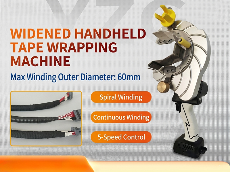 Máy quấn băng dây cầm tay AT-101L - Giải pháp quấn cáp hiệu quả