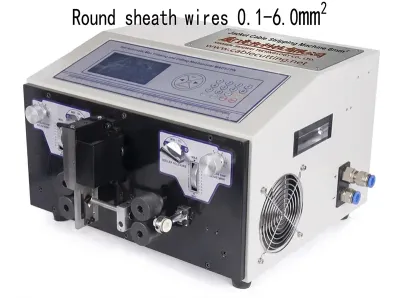Máy Tuốt Vỏ Cáp Tự Động 6mm² Chính Xác WPM-09HT - Máy Tuốt Dây Tự Động