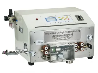 Máy Cắt và Tuốt Dây Từ Chuyên Dụng Công Nghiệp WPM-0525 - Máy Chải Dây Bán Tự Động