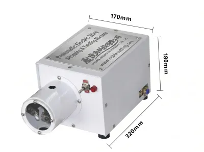 Máy Tuốt Xoắn Dây Điện Khí Nén Bán Tự Động WPM-200 - Máy Chải Dây Bán Tự Động