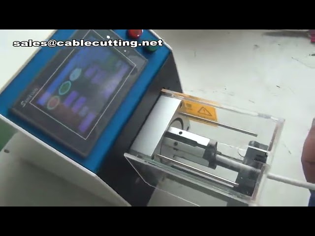 Máy tuốt dây cáp đồng trục tự động | Máy bóc vỏ cáp đồng trục tốc độ cao cho dây chuyền sản xuất