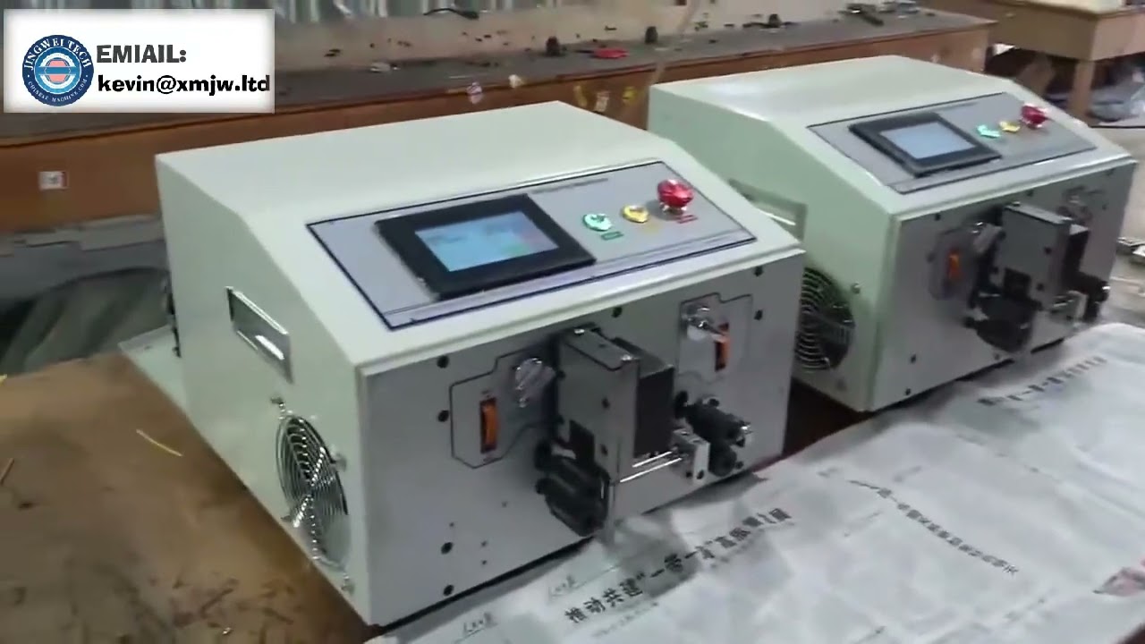 Máy bóc vỏ dây bẹt hai lõi – Dây ribbon 2-12 chân – Màn hình LCD tiếng Anh chính xác