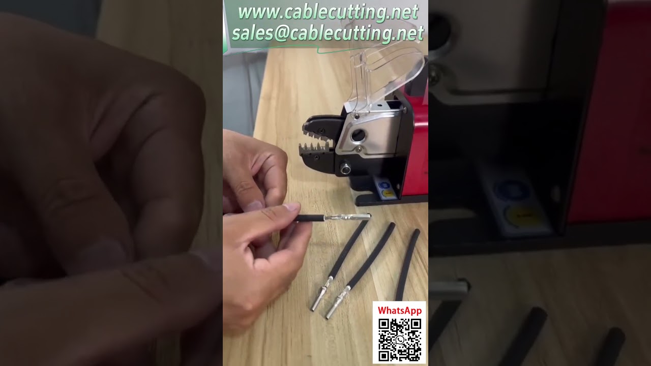 【Kìm bấm khí nén 5ND】Video hướng dẫn bấm đầu nối quang điện