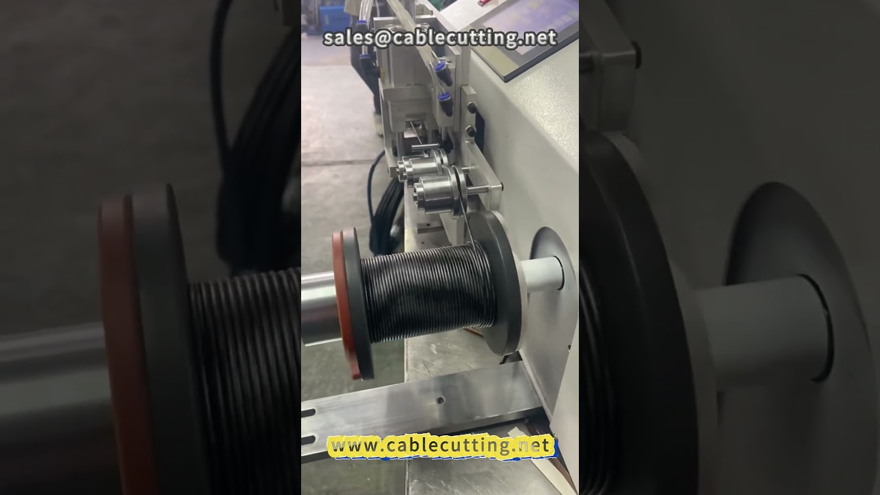 Máy quấn dây tự động đếm mét - Máy quấn coil chính xác cho sản xuất harness