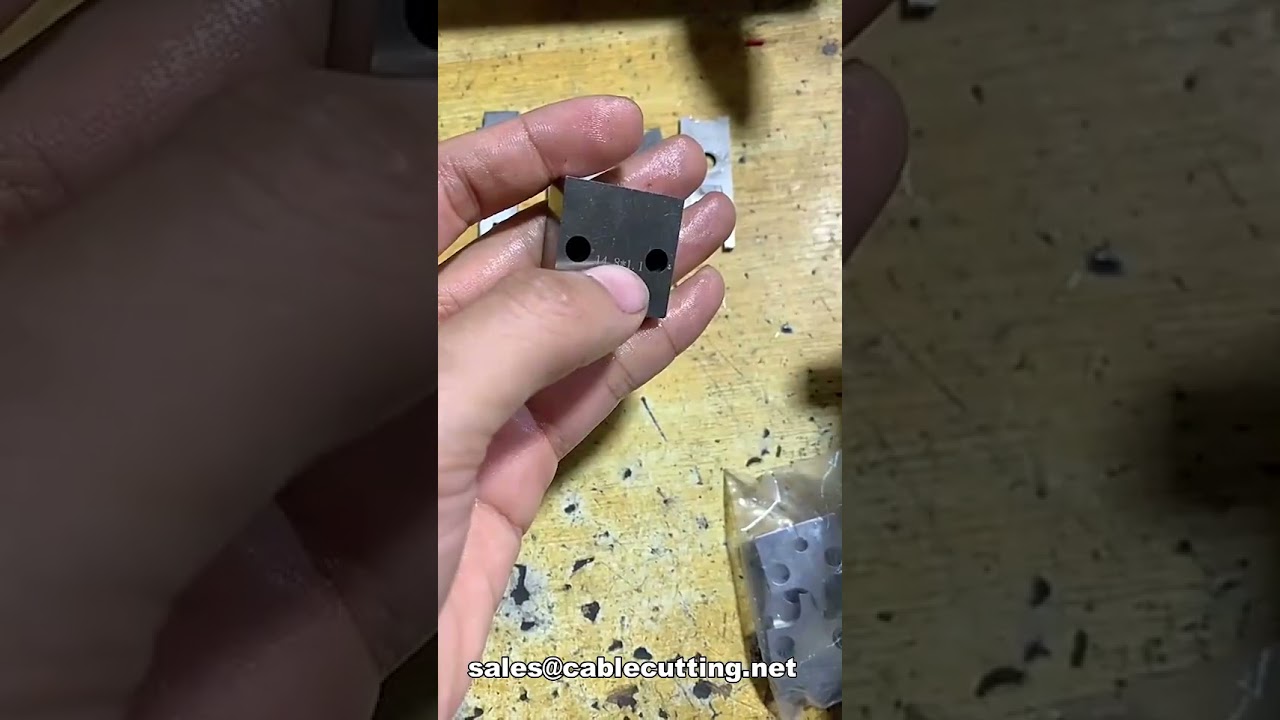 Lưỡi dao máy ép đầu cốt chính xác cao – Lưỡi Applicator OTP, dao uốn lưới, dây cáp ép đầu cốt