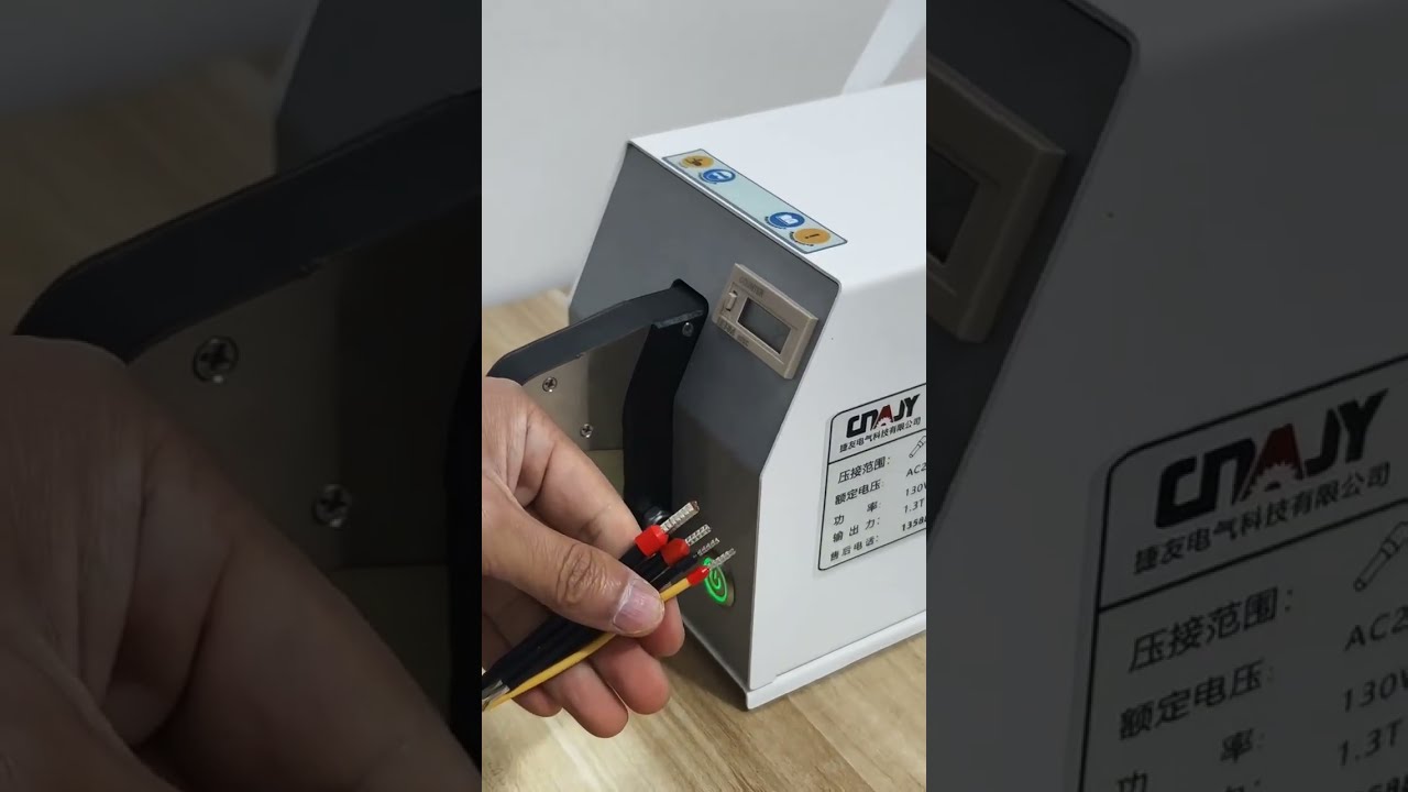 Máy Ép Đầu Cốt Ống Điện Tự Động – Tự Động Hóa Dây Điện Cho Nhà Máy