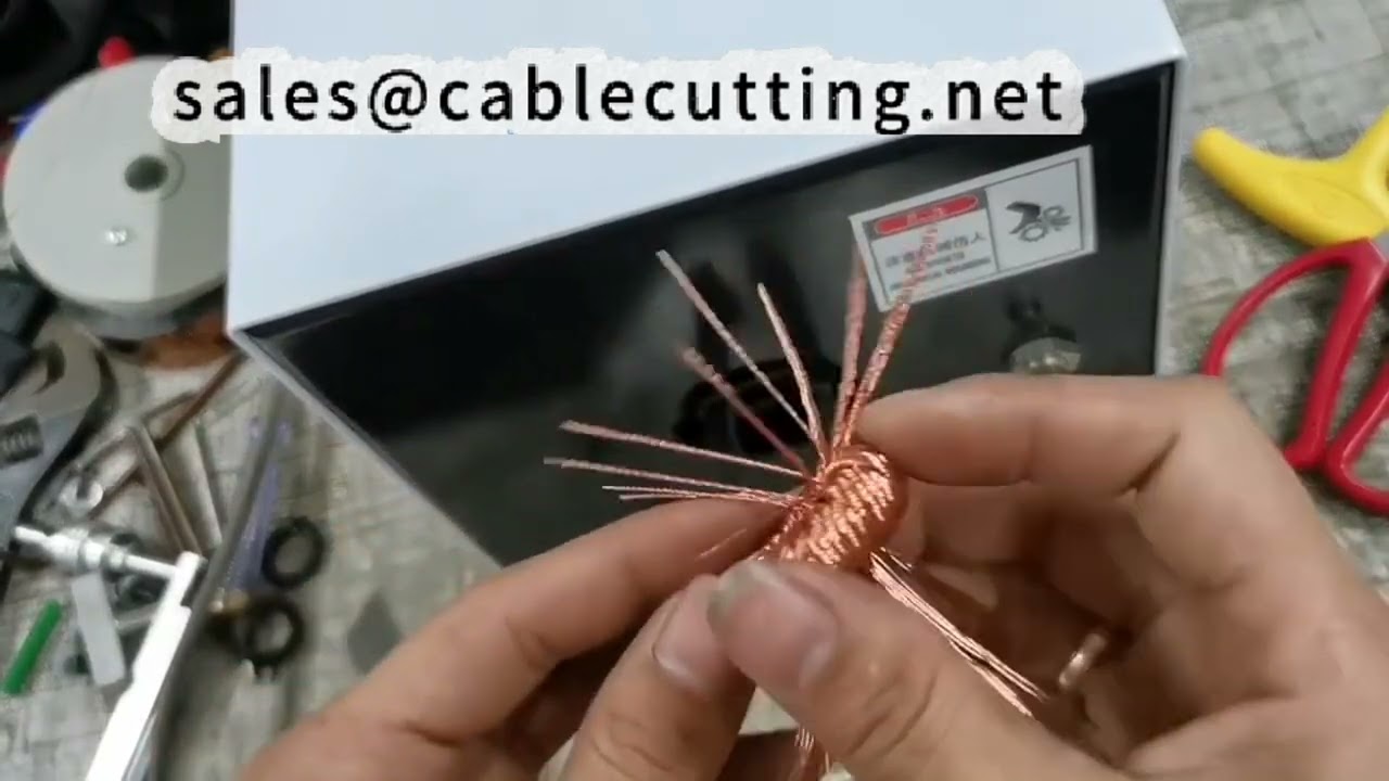 Trình diễn máy xoắn dây công suất lớn - Quay tại nhà máy