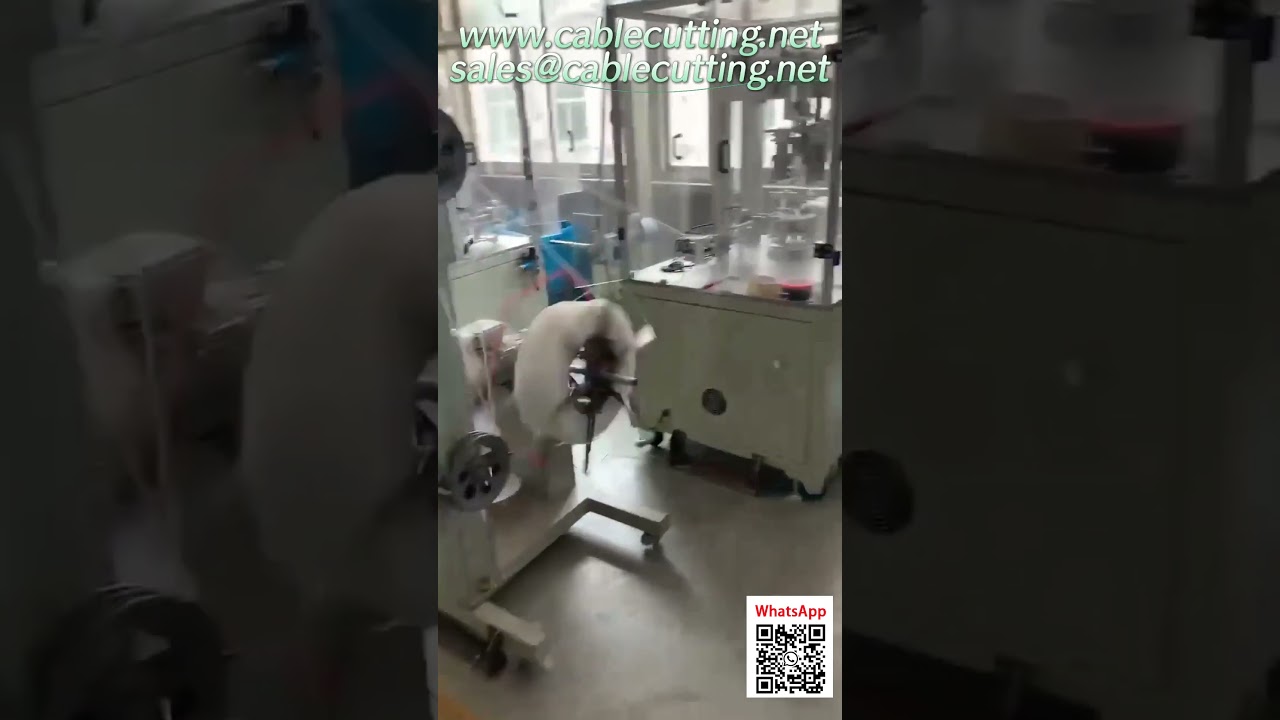 Quy trình sản xuất thực tế: Máy cuộn và buộc dây nylon tự động
