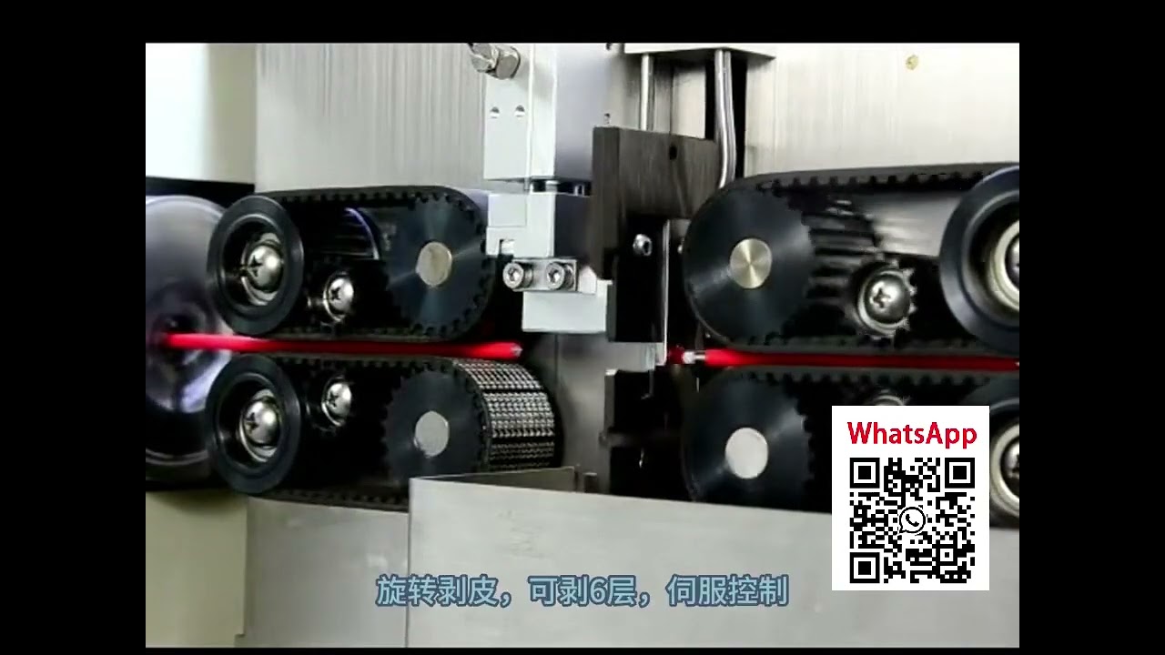 Máy tước dây cáp tự động - Thiết bị xử lý cáp chính xác cho sản xuất công nghiệp