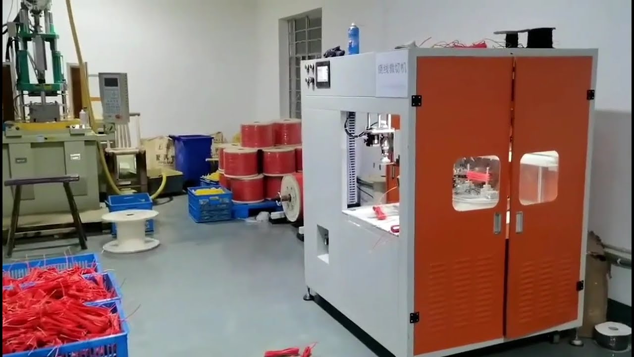 Máy Cắt và Cuộn Dây Tự Động - Thiết Bị Xử Lý Dây Cáp Công Nghiệp Chuyên Nghiệp