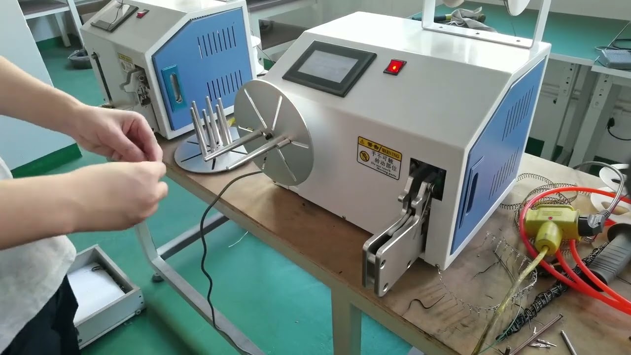 Máy quấn và buộc dây tự động hình tròn & số 8 - Giá đẹp, liên hệ ngay!