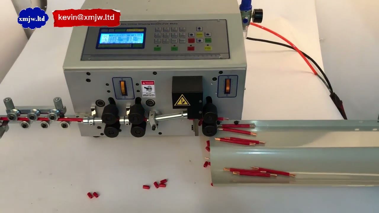 Máy cắt và tách vỏ dây đa lõi công nghiệp tự động - Tốc độ cao, chính xác