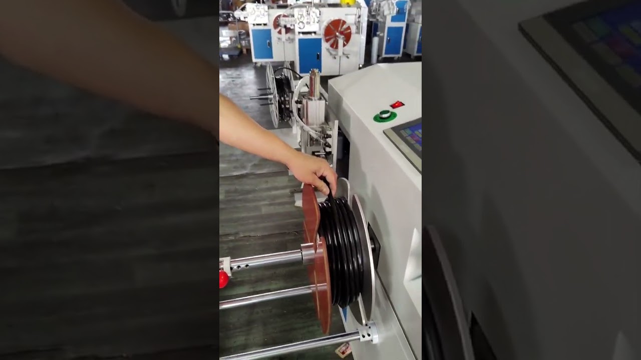 Máy cuốn ống đa năng: Cuộn nhanh, cắt chính xác, buộc ổn định cho mọi đường kính ống