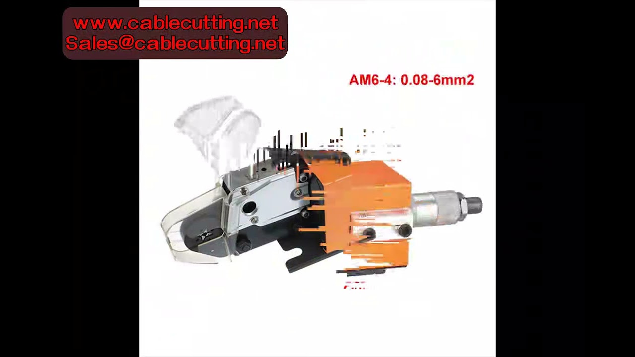 Máy Ép Đầu Cốt Khí Nén AM6 - Dành Cho Dây Cáp Vuông 0.08-6 mm², Kết Nối Ép Linh Hoạt