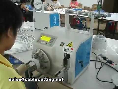Máy buộc dây cáp tự động bán chạy – Máy buộc dây nguồn, dây cáp nylon, cáp HDMI