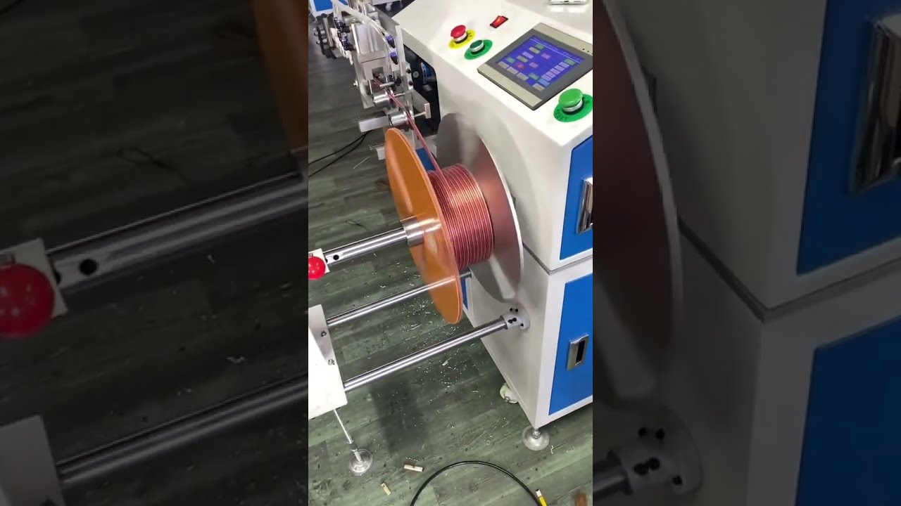 122 Máy đo và cắt dây loa chính xác, cuộn dây thông minh, phân loại gọn gàng