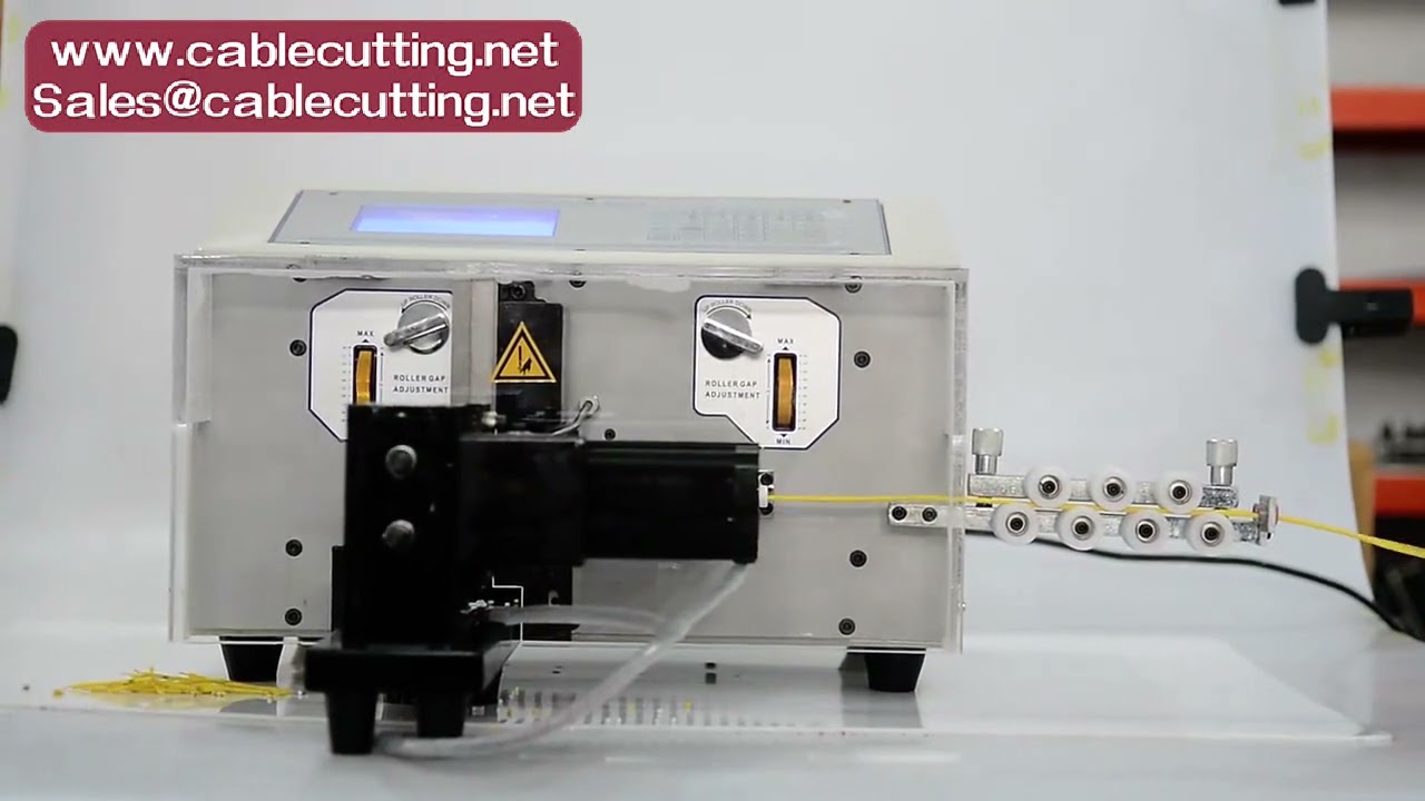 Máy tuốt dây tự động NX2S – Cắt, bóc vỏ, xoắn dây 0.1-4mm² với màn hình cảm ứng