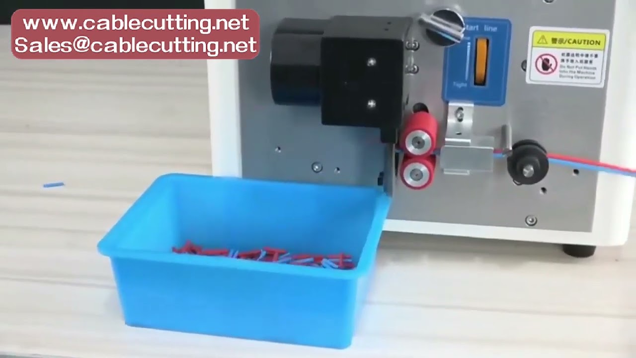 Máy Cắt Dây, Ống, Cáp Tự Động 302 Màn Hình Cảm Ứng - Bóc Tách Vỏ Chính Xác