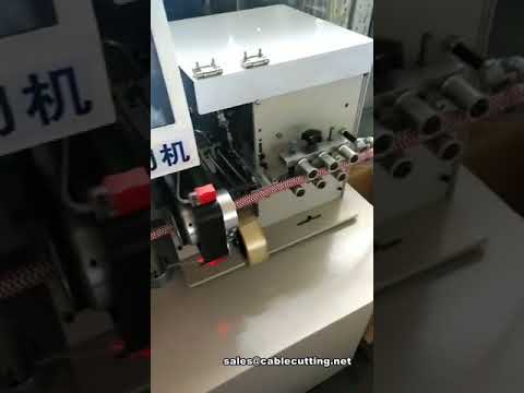 Máy quấn băng dây điện tự động tích hợp chức năng cắt - Giải pháp tối ưu sản xuất