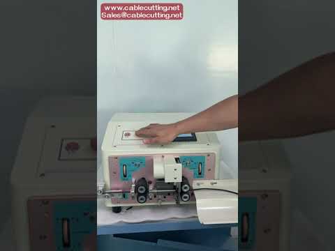 Máy Tuốt Dây Điện 810NT: Cắt Vỏ Trong & Ngoài 4 Bánh Xe, Màn Hình Cảm Ứng