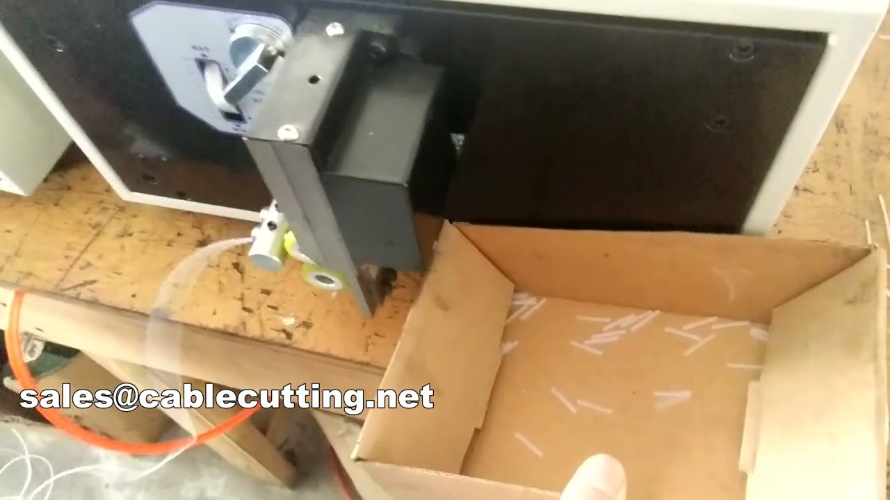 Máy cắt dây và ống co nhiệt tự động - Tối ưu hóa sản xuất