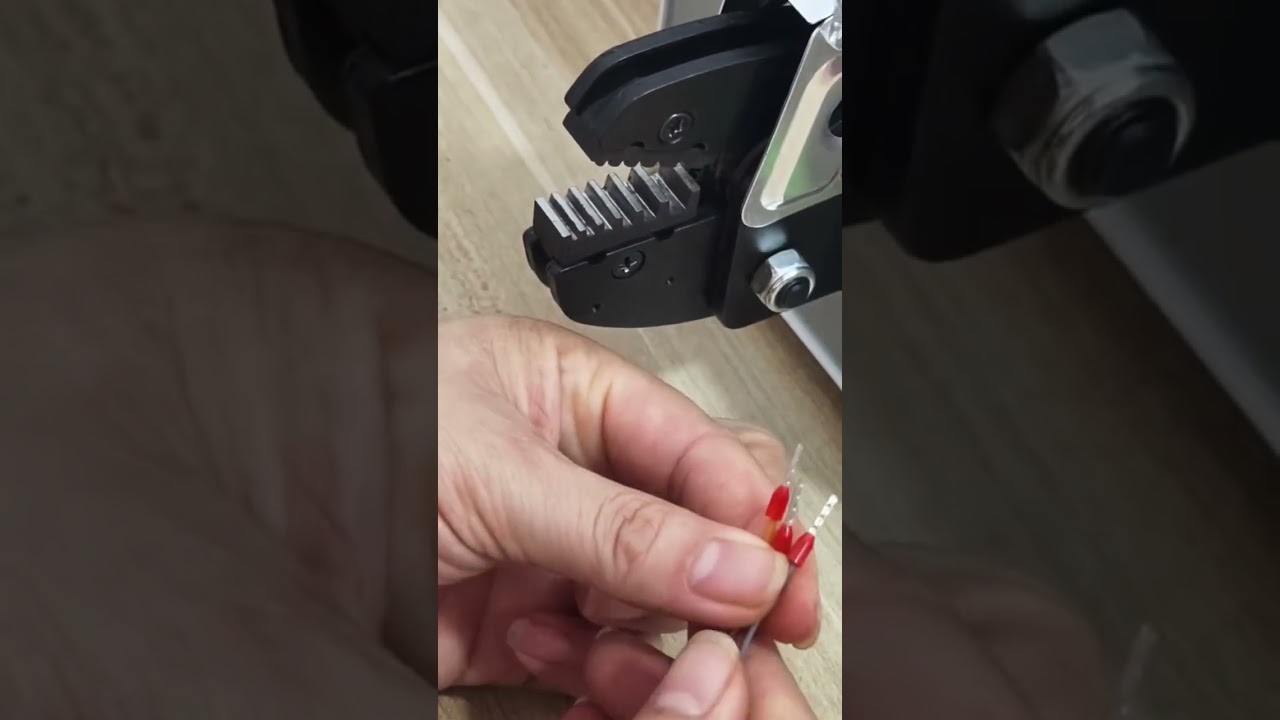 Máy bấm đầu cốt điện tự động - Ép đầu cốt ống 0508 chính xác | Máy nhà xưởng