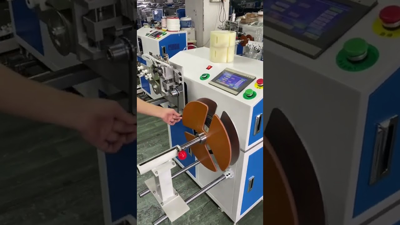 Máy Cuộn Dây Hiệu Quả Cho Dây Phẳng & Tròn - Đo Lường Chính Xác, Cuộn Gọn Gàng, Tốc Độ Cao
