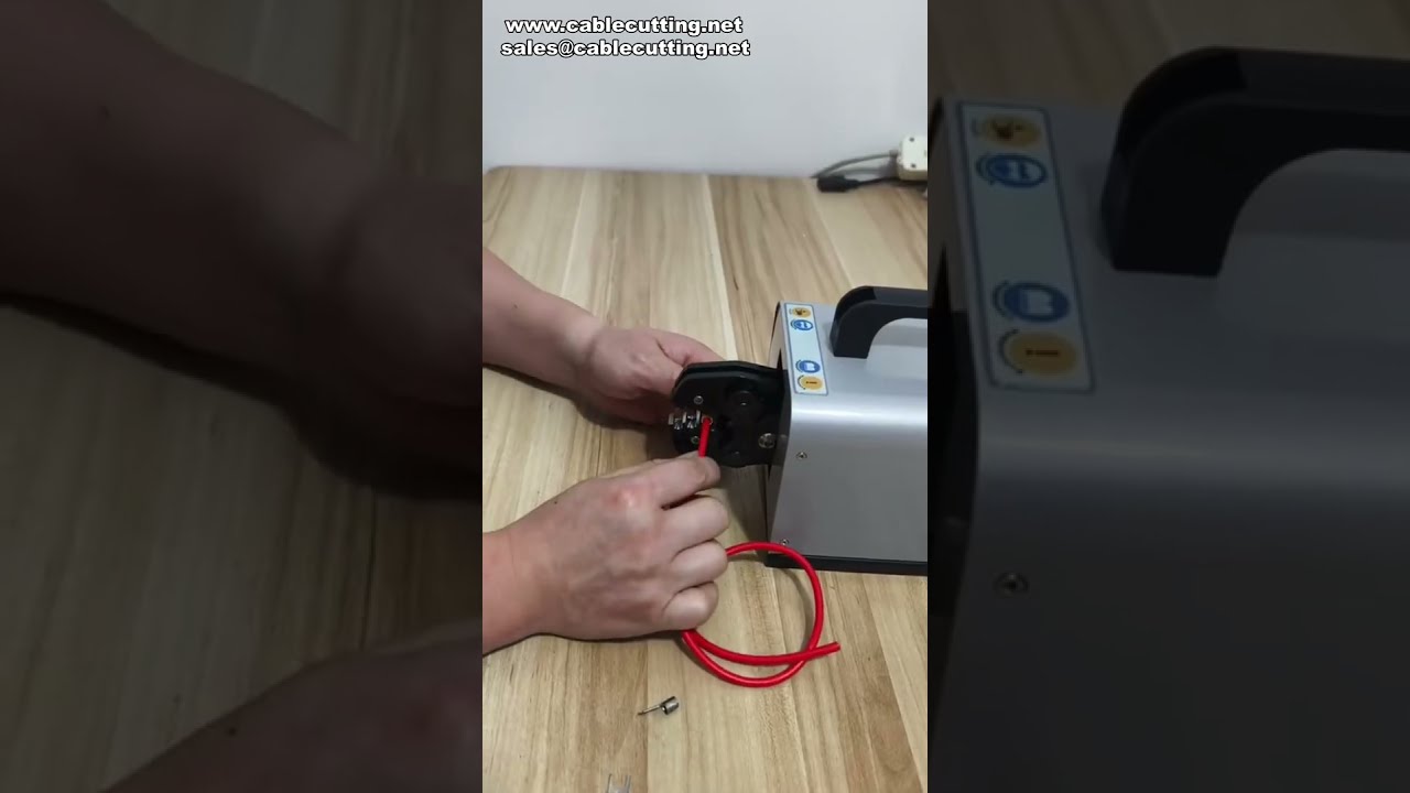 Máy ép đầu nối khí nén - Giải pháp ép dây đáng tin cậy cho nhà máy #nhà_máy #máy_móc