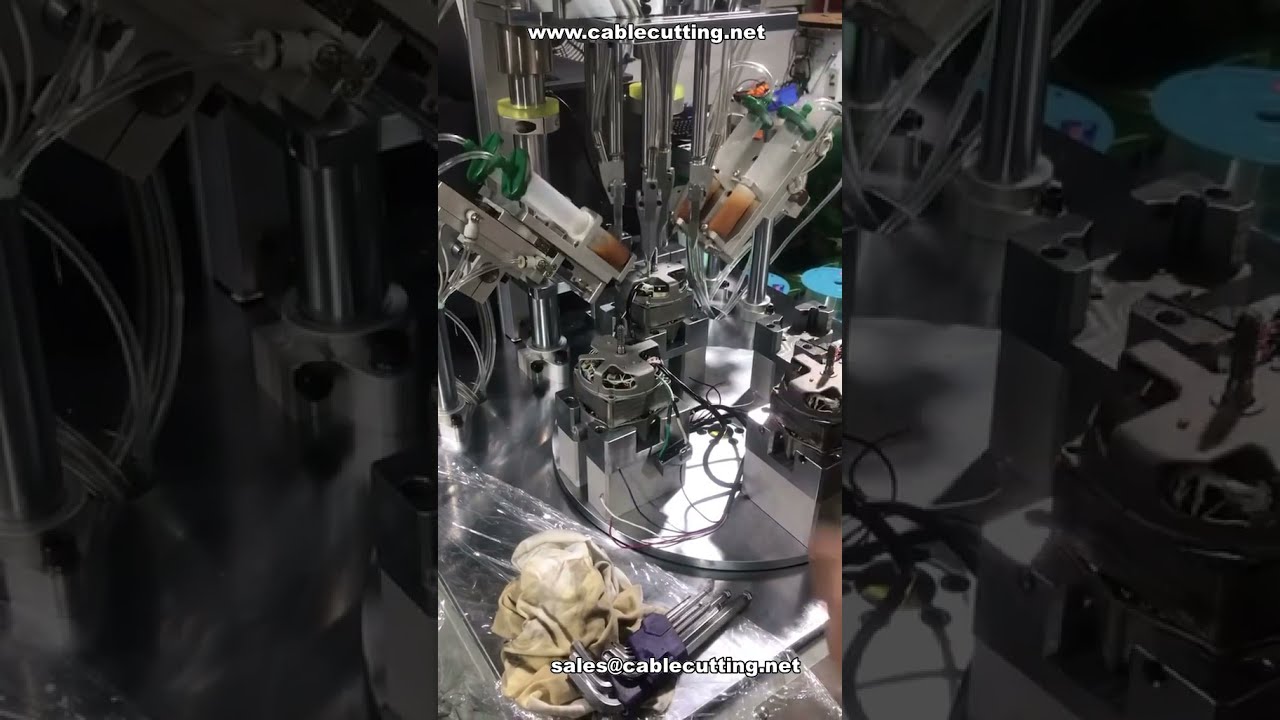 Máy Cấp và Vặn Vít Dài Tự Động 1 Đầu Ra 4 Đầu Cho Động Cơ