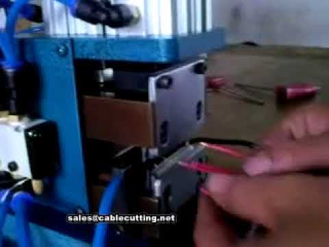 Máy Tuốt Dây Điện Khí Nén Model 2 - Tăng Tốc Sản Xuất Tự Động