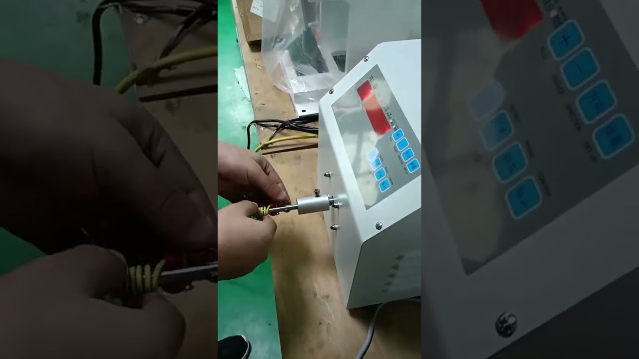 Máy quấn dây tùy chỉnh – Chức năng thiết bị tự động hóa #máyquấn #máytuốtdâycáp #nhàmáy #dụngcụ