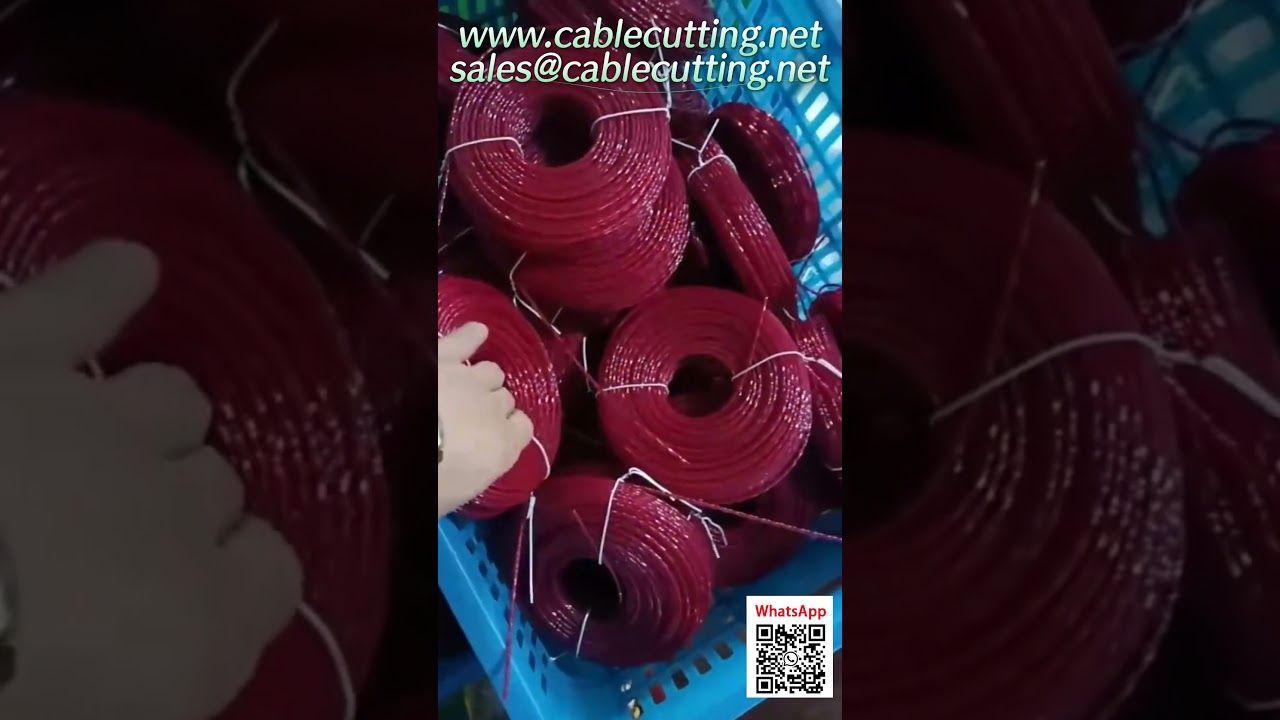 Máy Cuộn và Đóng Gói Dây Cắt Trimmer Tự Động - Thiết Bị Phân Khúc Chính Xác