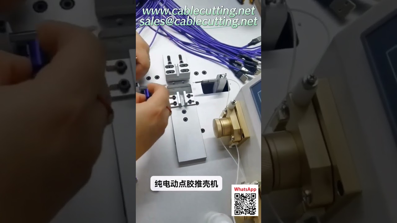 Máy xử lý dây cáp tự động đa năng - Cắt, tuốt, cuộn và đóng gói chính xác