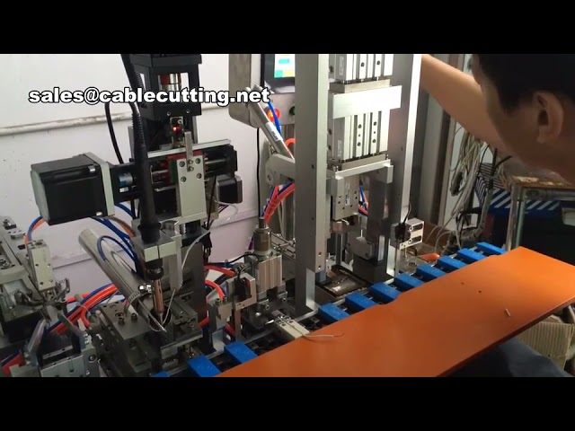 Earphone Cable Wire Soldering Machine High Efficiency,Aux Soldering Machines,Earphone Soldering Mach