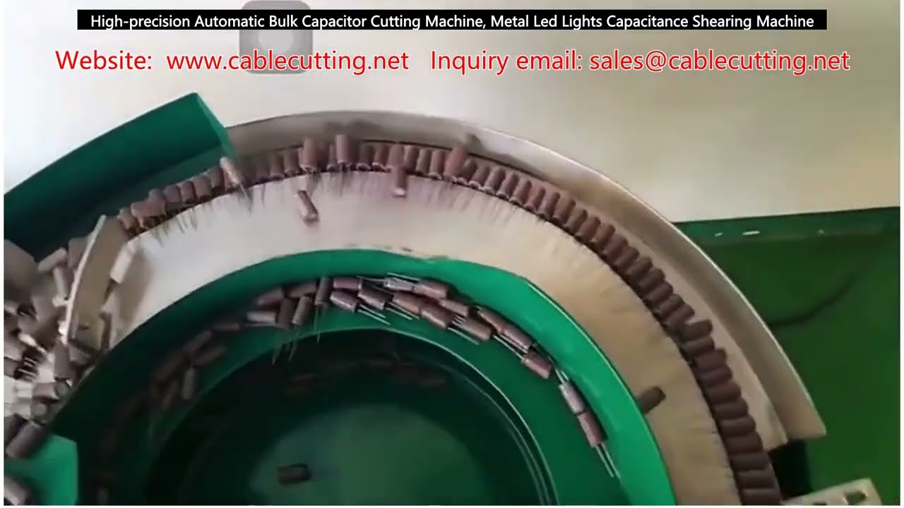 Máy Cắt Tụ Điện Số Lượng Lớn Tự Động Độ Chính Xác Cao - Cắt Kim Loại Đèn LED