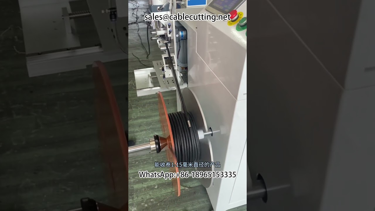 Máy quấn dây tự động đếm mét chính xác | Máy quấn lại & quấn băng dây điện