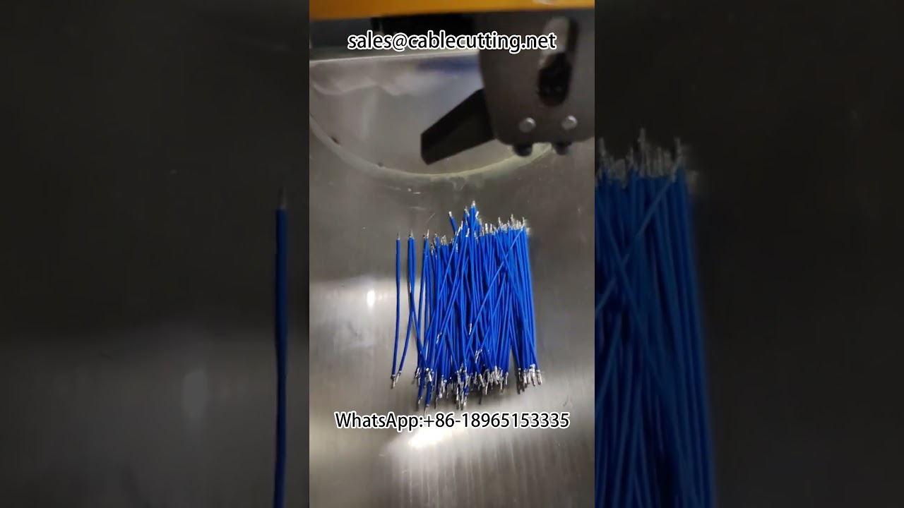 Máy ép đầu cốt tự động hai đầu | Máy tuốt dây | Dây điện ô tô chuyên nghiệp