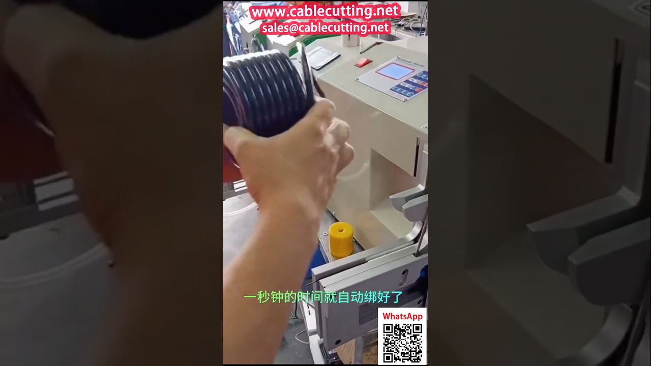Máy Cuộn & Buộc Dây Tự Động - Giải Pháp Tối Ưu Cho Sản Xuất