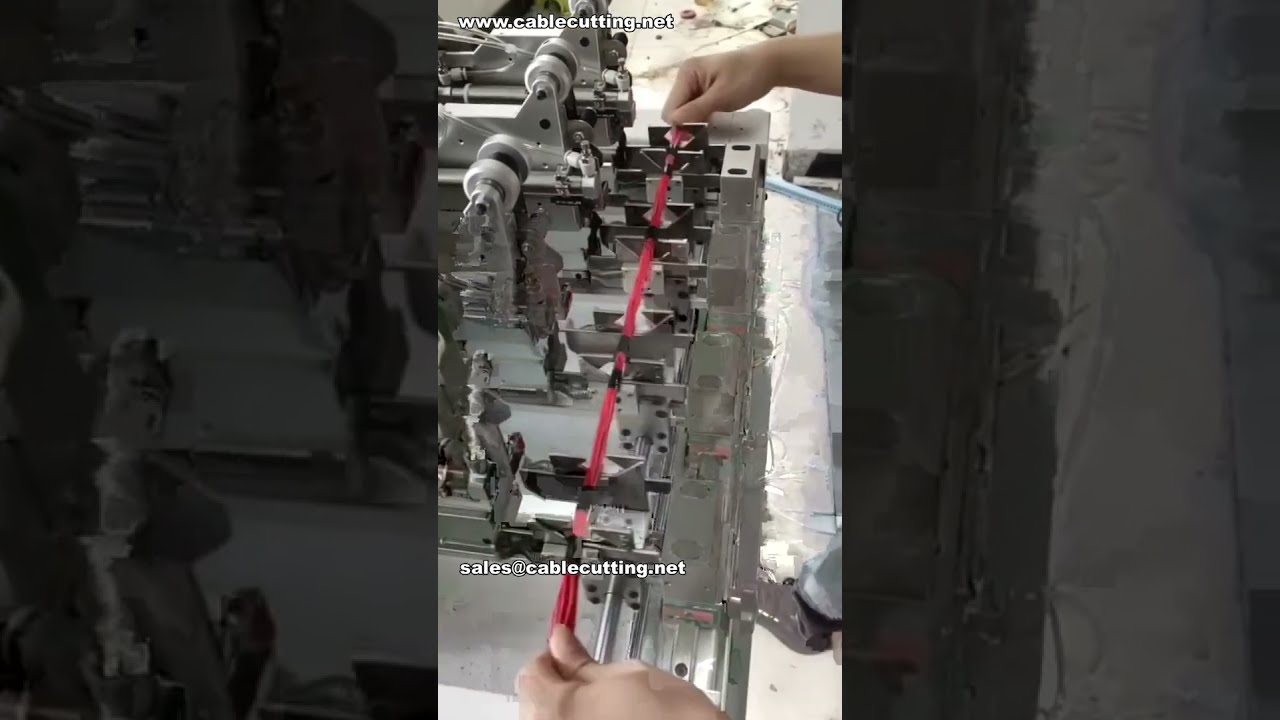 Máy Quấn Băng 4 Điểm Cho Dây Cáp Đường Kính Lớn 6-18mm | Video Nhà Máy