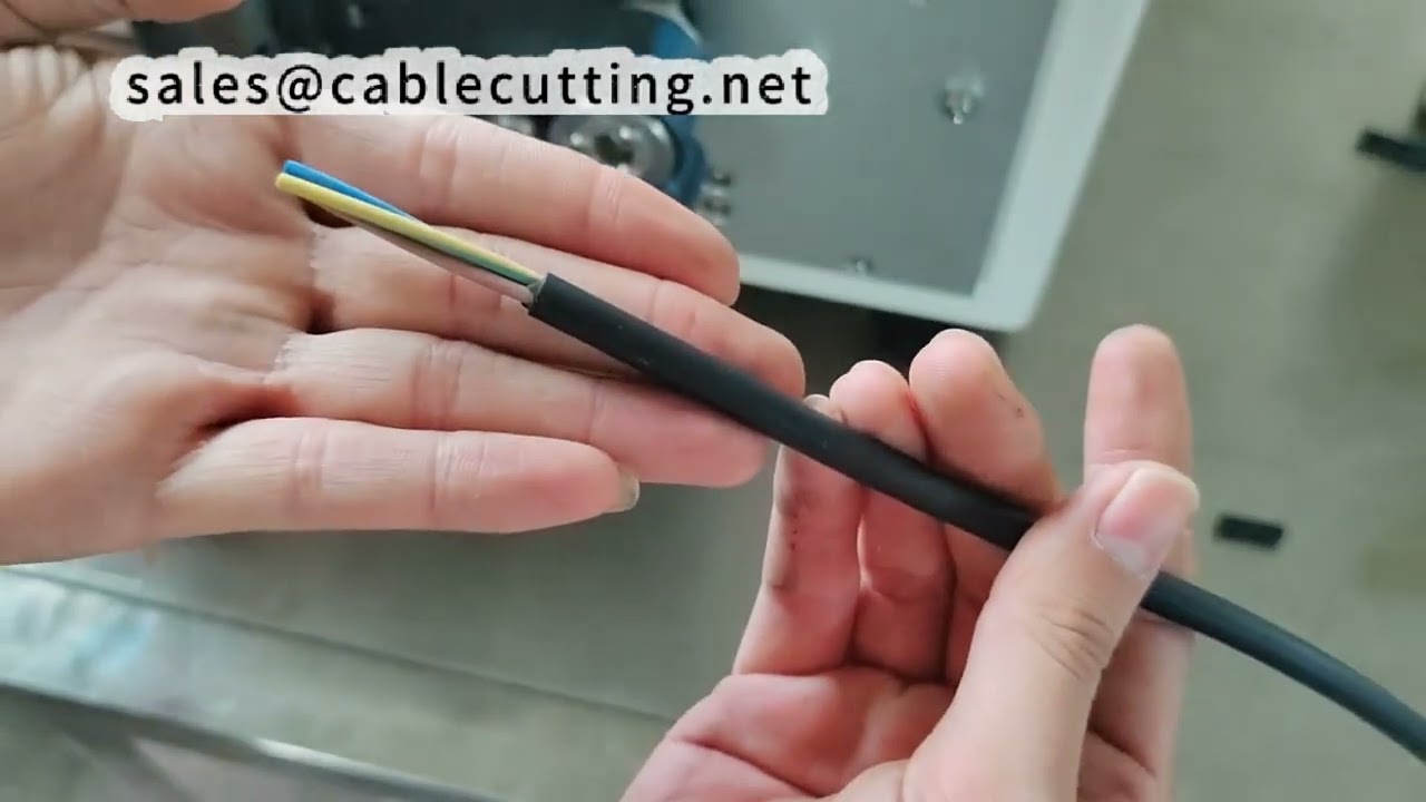 Máy cắt và tuốt dây tự động dài 330mm, 35mm, lõi 2mm - Hiệu suất cao cho nhà máy