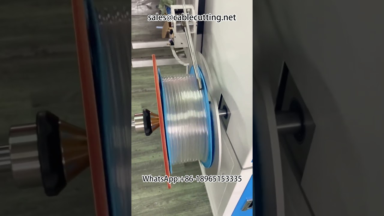Máy cuộn ống PU khí nén tự động #ốngPU #ốngkhí #máycuộnống #ốngtưới