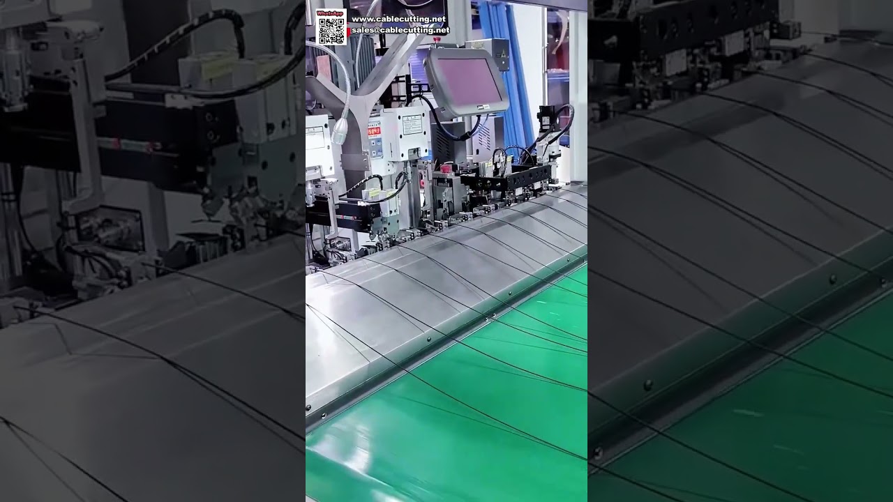 Máy ép đầu cốt tự động hiệu suất cao chuyên xử lý dây cáp siêu dài
