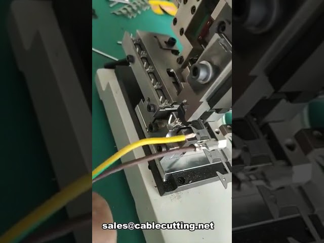 Máy ép đầu cáp cờ TA-20-F Châu Âu: Tự động hóa gia công dây điện hiệu quả