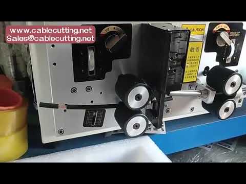 Máy bóc vỏ cáp và cắt dây tự động tùy chỉnh - Xử lý dây 0.4-5mm²