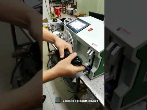 Máy Buộc Dây và Đóng Gói Cuộn Cáp Tự Động 2
