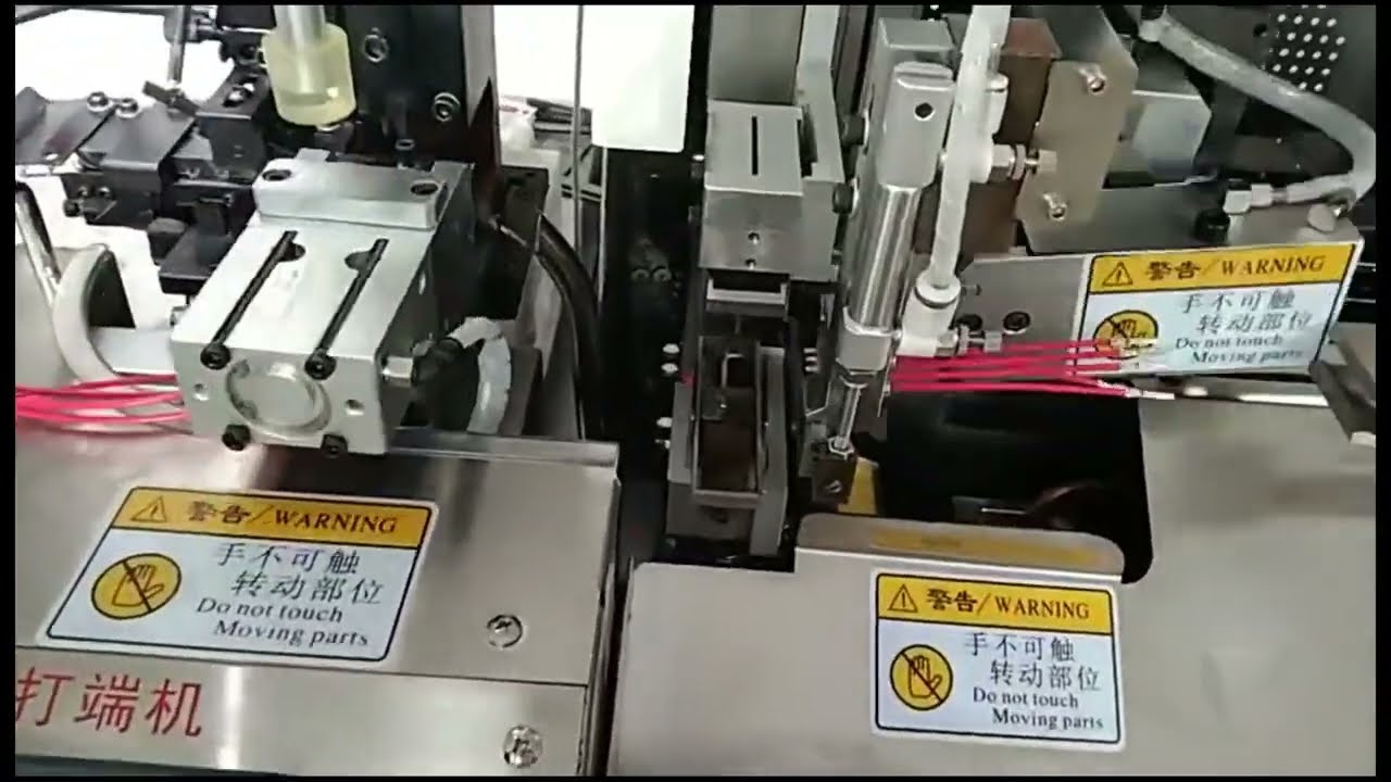Máy Hàn Thiếc Và Bấm Đầu Cốt Dây Tự Động Hai Đầu - Thiết Bị Tự Động Hóa Nhà Máy