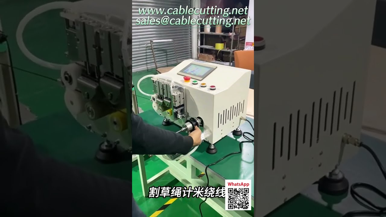 Máy Cuốn Dây Tự Động Hiệu Suất Cao - Đo, Cắt & Cuốn Trong Một