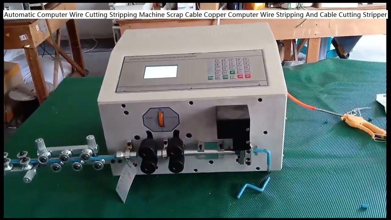 Máy Cắt Tuốt Dây Tự Động Cho Máy Tính - Chính Xác, Nhanh Chóng