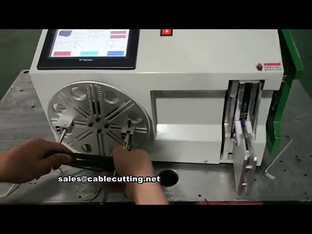 Máy quấn và buộc cáp tự động - Video kiểm thử cho khách hàng Mỹ
